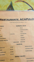 Tianguis De Alimentos Tres Marias menu