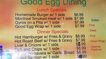 Good Egg Dining food