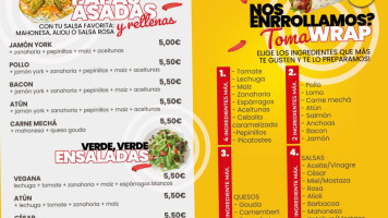 Granjero Busca Campero menu