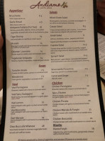 Andiamo Pasta Plus menu