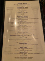 Venuti’s Italian Banquet Hall menu