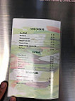 Serena Express menu