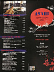 Asahi Sushi And Asaian Grill menu