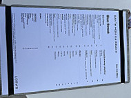 Blue Streak menu