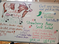 Praters Taters menu