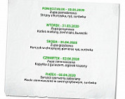 Pizzeria Pod Lasem Kokotow menu