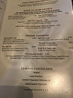 Grand Lux Cafe menu