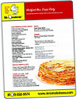 Mr. Omelette Caterers menu