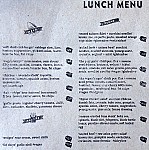 Speedo's Cafe menu