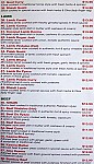 Shaahi Tandoori menu