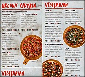 Rocketboy Pizza menu