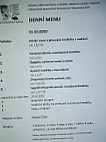 Slovansky Dum menu