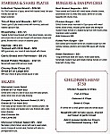 The Ship Inn menu