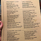 Taberna Da Mo menu