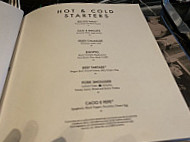 Voltaggio Brothers Steakhouse menu