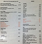 Coffee Guru menu