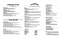 Burger Urge menu