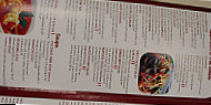 Thai Express menu