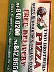 Two Brothers Pizza menu