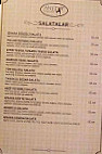 Antilop Cafe menu