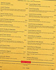 Tres Hermanos Nunez menu