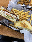 The Fried Turkey Sandwich Shop food