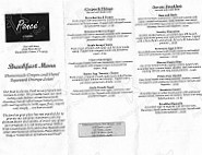 Ponce Bistro menu