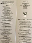 Westbrook Inn menu