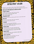 Camano Thai menu