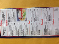 Arianna's menu