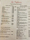 La Caffetteria menu