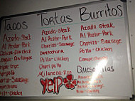 Taqueria Sultepec menu