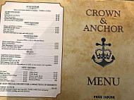 Crown Anchor menu