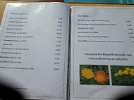 Gasthaus Oberkirn menu