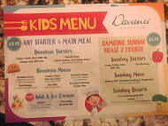 Davanti Classico menu