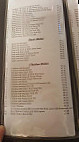 Wongs menu