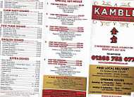 Kamble menu