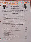 Sizzling Grill menu