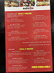 Subzilla Fresh Eatery menu