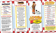 Nu-way Weiners menu