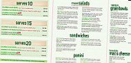 Choice Greens menu