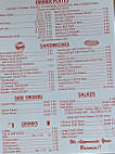 Pano's Cafe menu