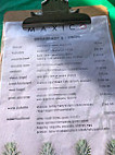 Maxico menu