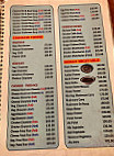 Avantika menu