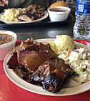 Crazy Larry's Pit BBQ food