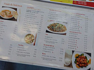 A-one Wok menu