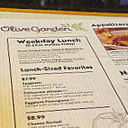 Olive Garden Italian menu