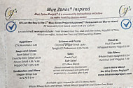 Cj's On The Bay menu