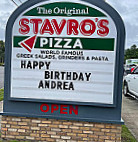 The Original Stavro's Pizza outside