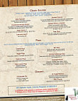 Coyote Crossing Resort menu